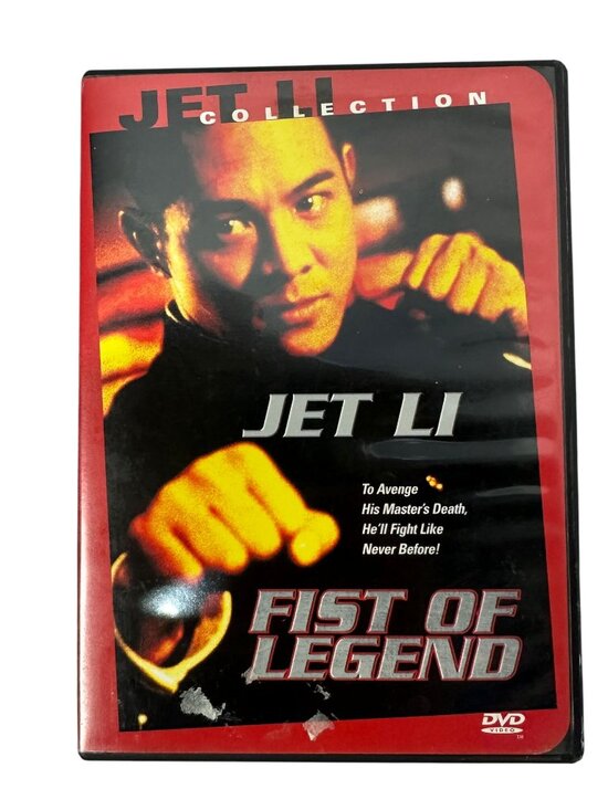 Jet Li Fist Of Legend DVD 1994 Action Martial Arts Rated R Widescreen 103 Mins - Picture 1 of 6